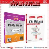 Karekök TYT Problemler Modüler Piramit Sistemiyle ve AKM Dil Bilgisi Soru Bankası Seti 2 Kitap
