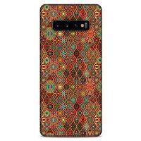 Ethnic Culture (11) Samsung Galaxy S10 Plus Kılıf Silikon Kapak Desenli