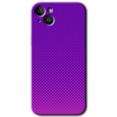 Potkal Hediye Fabrikası Potkal Hediye Fabrikası iPhone 14 Plus Kılıf HD Desen Baskılı Arka Kapak - Temperli Cam - Semantic