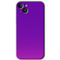 Potkal Hediye Fabrikası Potkal Hediye Fabrikası iPhone 14 Plus Kılıf HD Desen Baskılı Arka Kapak - Temperli Cam - Semantic