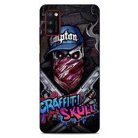 Samsung Galaxy A41 Uyumlu Kılıf Motorsiklet (33) Hybrid Kılıf Harley Davidson