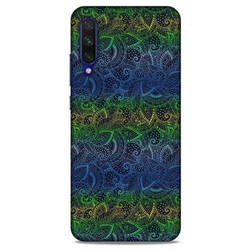 Xiaomi Mi A3 Kılıf Desenli Özel Seri Tüyler (44) Tough Armor Kılıf