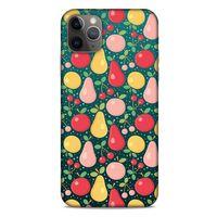Frutix Meyve Mix 01 Apple Iphone 11 Pro Max Kılıf Desenli Silikon