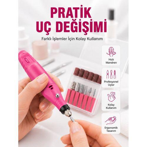 12v Çok Fonksiyonlu Tırnak Bakım Cihazı Yeni Nesil