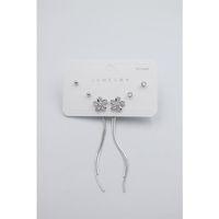 Çoklu Set Küpe - Gümüş