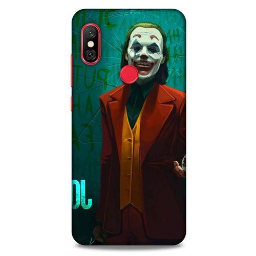 Xiaomi Mi A2 Lite Uyumlu Kılıf Joker (17) Tasarım Kılıf Yeşil Kırmızı