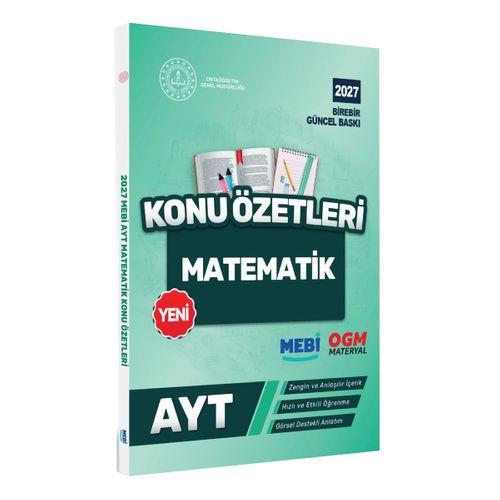 2027 YKS-AYT MEBİ-OGM Matematik Pratik Konu Özet Kitabı RENKLİ A4 Boyut Görsel Destekli BASKI ÜCRETİ