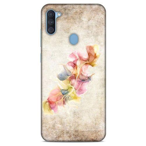 Samsung Galaxy A11 Kılıf Desenli Özel Seri Tüyler (21) Koruyucu Kapak