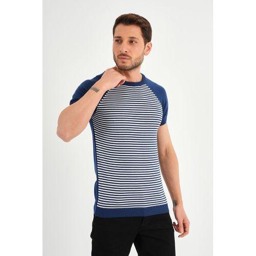 ALEXANDERGARDI ÇİZGİLİ TRİKO T-SHİRT (AG5049)