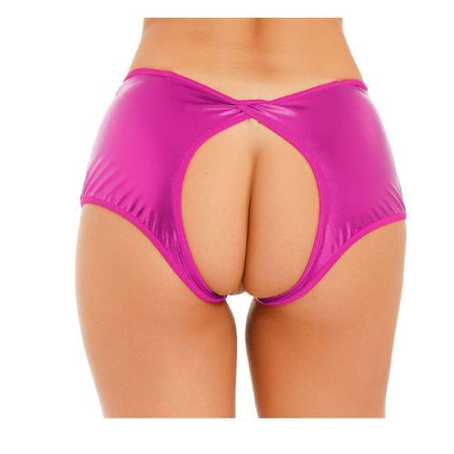 Fantezi Özel Bölgeleri Açık Parlak Külot