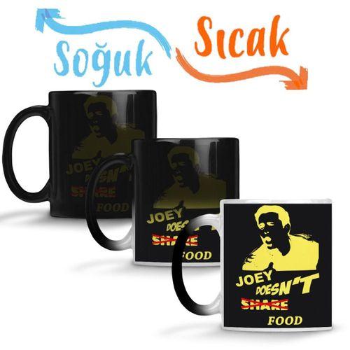 Friends Joey Series De Tv Sihirli Kupa Bardak Porselen
