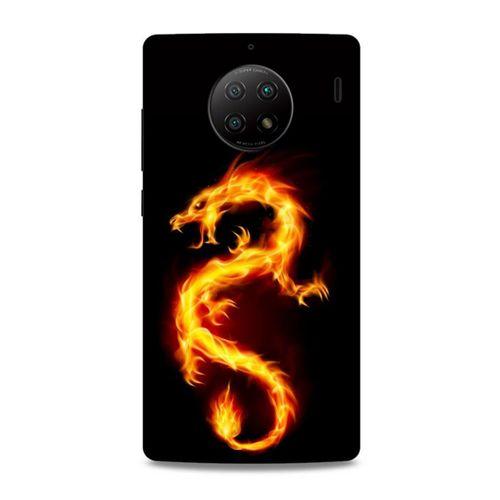 Xiaomi Redmi Note 9 5g Kılıf Dragons (26) Tpu Silikon Kılıf Tatoo Ateş Ejderhası
