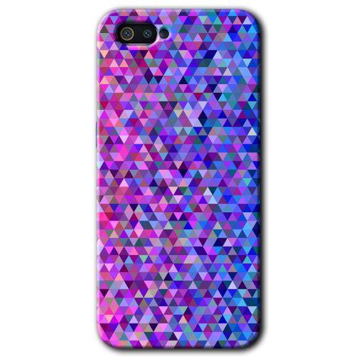 Realme C2 Kılıf HD Desen Baskılı Arka Kapak - Pixel Mozaik