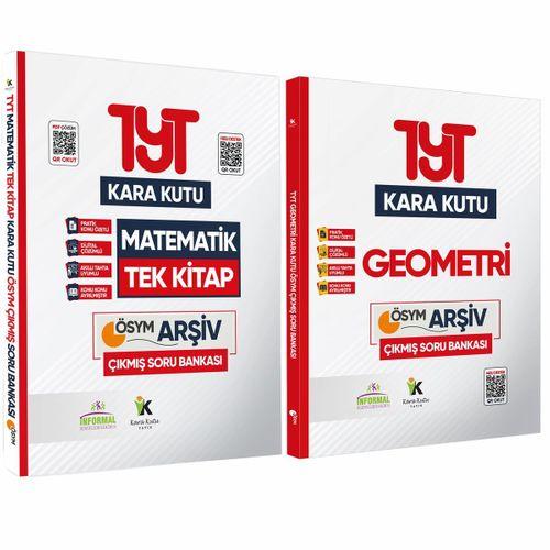 YKS-TYT Matematik TEK KİTAP ve Geometri Kara Kutu Konu Ö  Dijital Çözümlü Soru Bankası