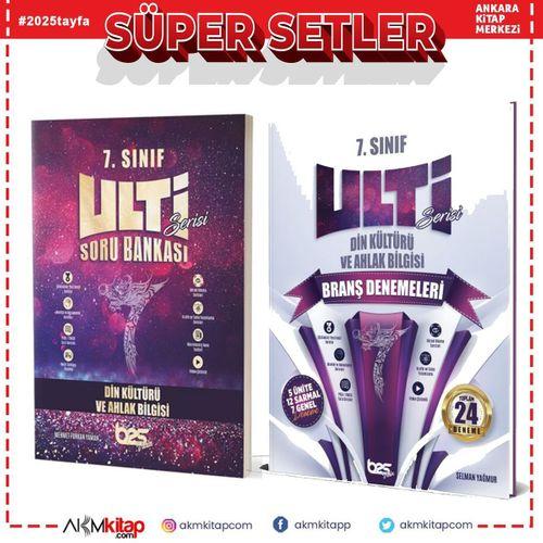 Ulti 7.Sınıf Din Kültürü ve Ahlak Bilgisi Soru Bankası ve Deneme Seti 2 Kitap
