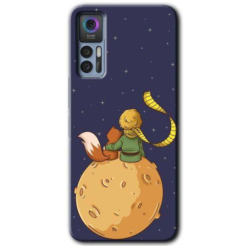 TCL 30 Plus Kılıf HD Desen Baskılı Arka Kapak - Küçük Prens