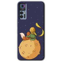 TCL 30 Plus Kılıf HD Desen Baskılı Arka Kapak - Küçük Prens