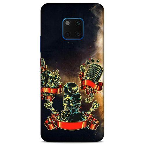 Lopard Huawei Mate 20 Pro Uyumlu Kılıf Tattoo's (16) Kalın Kılıf Karışık