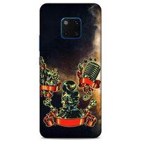 Lopard Huawei Mate 20 Pro Uyumlu Kılıf Tattoo's (16) Kalın Kılıf Karışık