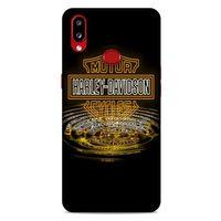 Samsung Galaxy A10s Uyumlu Kılıf Motorsiklet (35) Fit Design Kılıf Harley Davidson
