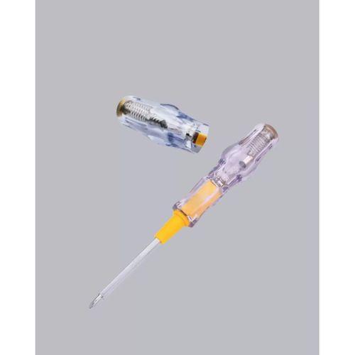 Elektrik Test Kalemi Neon Işıklı Nikel Kaplama 110-220v Dirençli