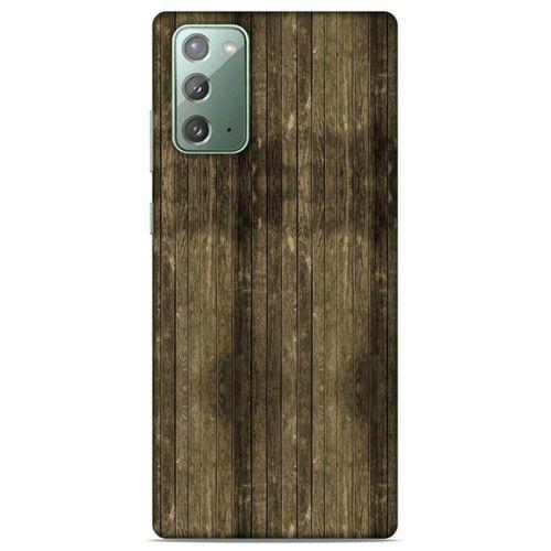 Lopard Samsung Galaxy Note 20 Uyumlu Kılıf Wood'X (20) Koruyucu Kılıf Desenli