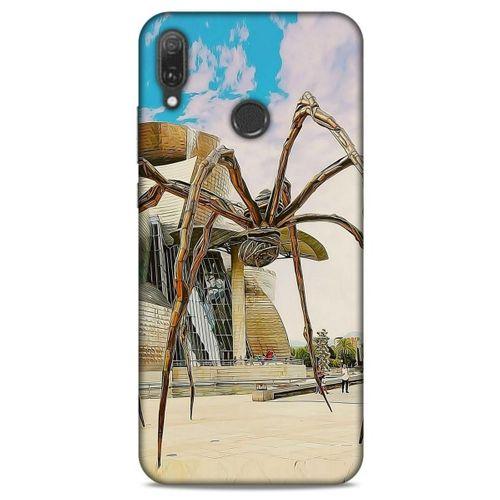 Huawei Y9 2019 Kılıf Dünya Mimarisi (29) Arka Koruma Kılıfı Guggenheim İspanya