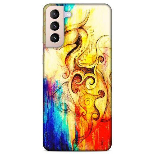 Lopard Samsung Galaxy S21 Plus Uyumlu Kılıf Manipülasyon ☻ (37) Silicone Cover Baskılı