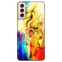 Lopard Samsung Galaxy S21 Plus Uyumlu Kılıf Manipülasyon ☻ (37) Silicone Cover Baskılı