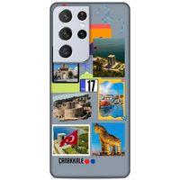 Lopard Samsung Galaxy S21 Ultra Uyumlu Kılıf Şehirli ※ (17) Çanakkale Tasarım Kılıf