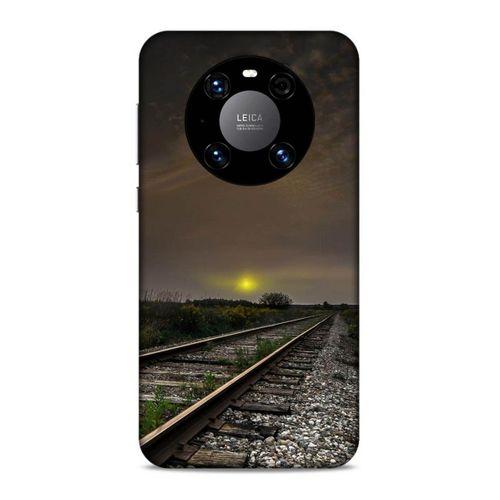 Lopard Huawei Mate 40 Pro Uyumlu Kılıf Gece'S (33) Hybrid Kılıf Demiryolu
