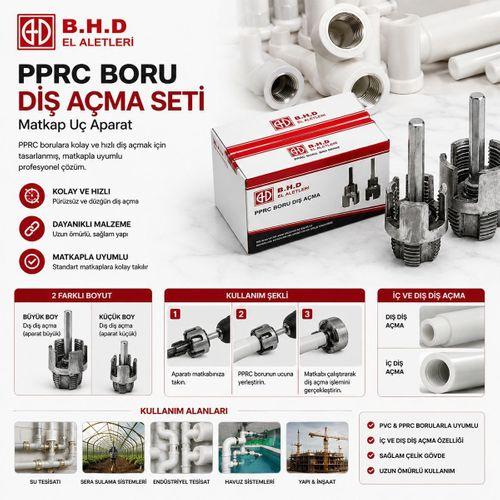 Boru Diş Açma Matkap Uç Aparatı