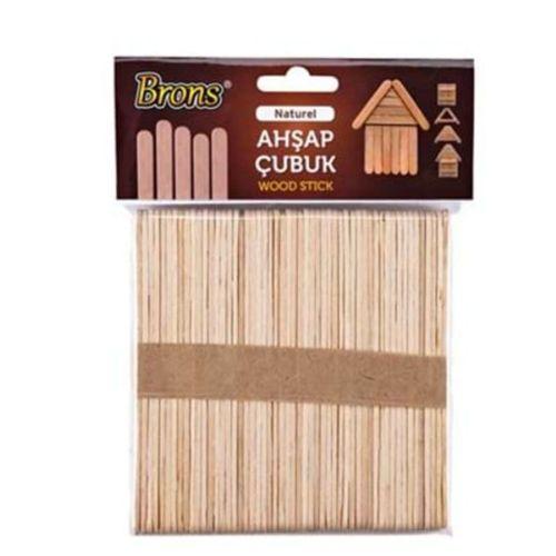 Brons Dondurma Çubuğu Renksiz İnce Dar 50Li - 2 paket
