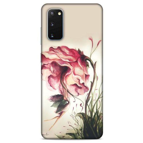 Y.Liva-2021 Özel Seri Gül Döktüm Samsung Galaxy S20 Kılıf Silikon Kapak