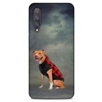 Xiaomi Mi 9 Kılıf Köpek Kıyafetleri (31) TPU Kılıf Pitbull Yelek