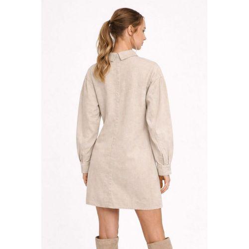 ÖZEL KOLEKSİYON OVERSİZE DENİM ELBİSE (5020)