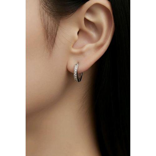 Monalisa Home  12mm  Minik Zirkon Taşlı Küpe