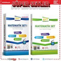 Sonuç Yayınları TYT Matematik Modüler Set 1 ve AYT Matematik Kazanım Merkezli Seti 2 Kitap