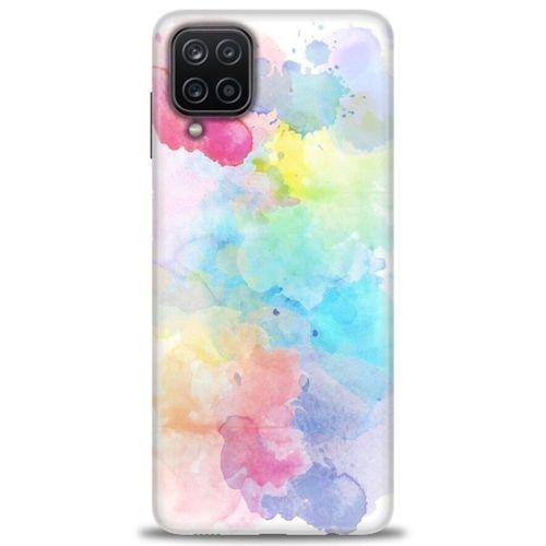 Samsung Galaxy M12 Kılıf HD Baskılı Kılıf - Renk Paleti + Tam Ekran Koruyucu