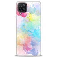 Samsung Galaxy M12 Kılıf HD Baskılı Kılıf - Renk Paleti + Tam Ekran Koruyucu