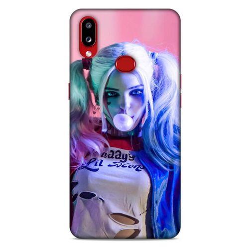 Samsung Galaxy A10s Uyumlu Kılıf Harley Quinn (10) Full Koruma Kılıfı Pembe