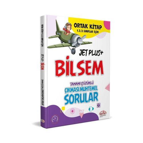 Bilsem Jet Plus Ortak Kitap 1. 2. ve 3. Sınıflar İçin Tamamı Çözümlü Muhtemel Sorular Editör Yayınları