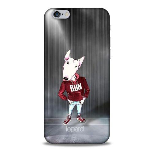 Apple Iphone 6S Kılıf FunnyMaX (41) Tank Kılıf Gri Bull Teriyer