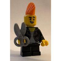 Orjinal Lego Minifigür Mohawk Hairstylist