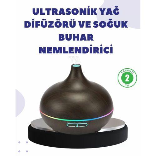 Bn01 Uçucu Yağ Uyumlu Renkli Led Işıklı Nemlendirici