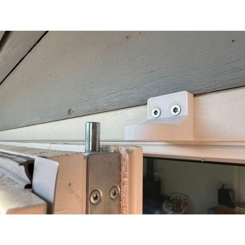 Bahçe Kapısı İçin Kanca Durdurucu 3D Baskı (Bu ürün Sadece Plastik parçadır - Almadan Önce Soru Sorabilirsiniz)