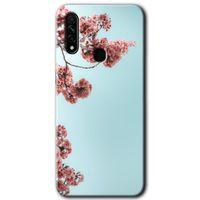 OPPO Oppo A31 Kılıf HD Desen Baskılı Arka Kapak - Japon Çiçeği