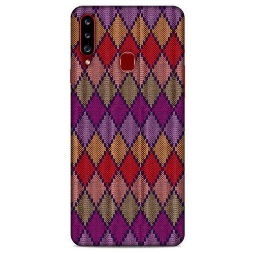 Kazak (34) Desenli Silikon Kapak Telefon Kabı Samsung Galaxy A20s Kılıf