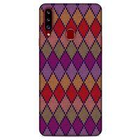 Kazak (34) Desenli Silikon Kapak Telefon Kabı Samsung Galaxy A20s Kılıf