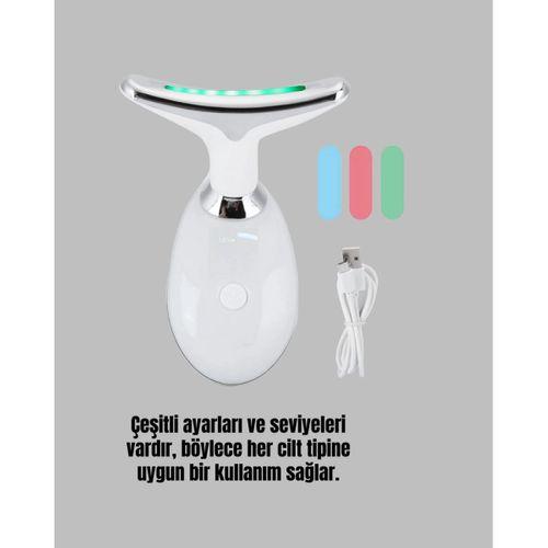 Kablosuz Şarjlı Yüz Masaj Cihazı | Cilt Yenileyici Ve Nem Dengeleyici
